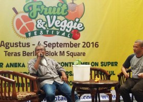 Talkshow Hidroponik Pada Fruit & Veggie Festival 2016
