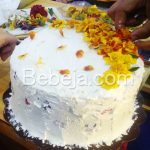 Kue Tart Berhias Edible flower